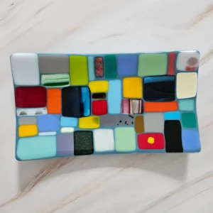 Modern Harmony - Fused Glass