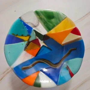 Colorflow Mosaic - Fused Glass