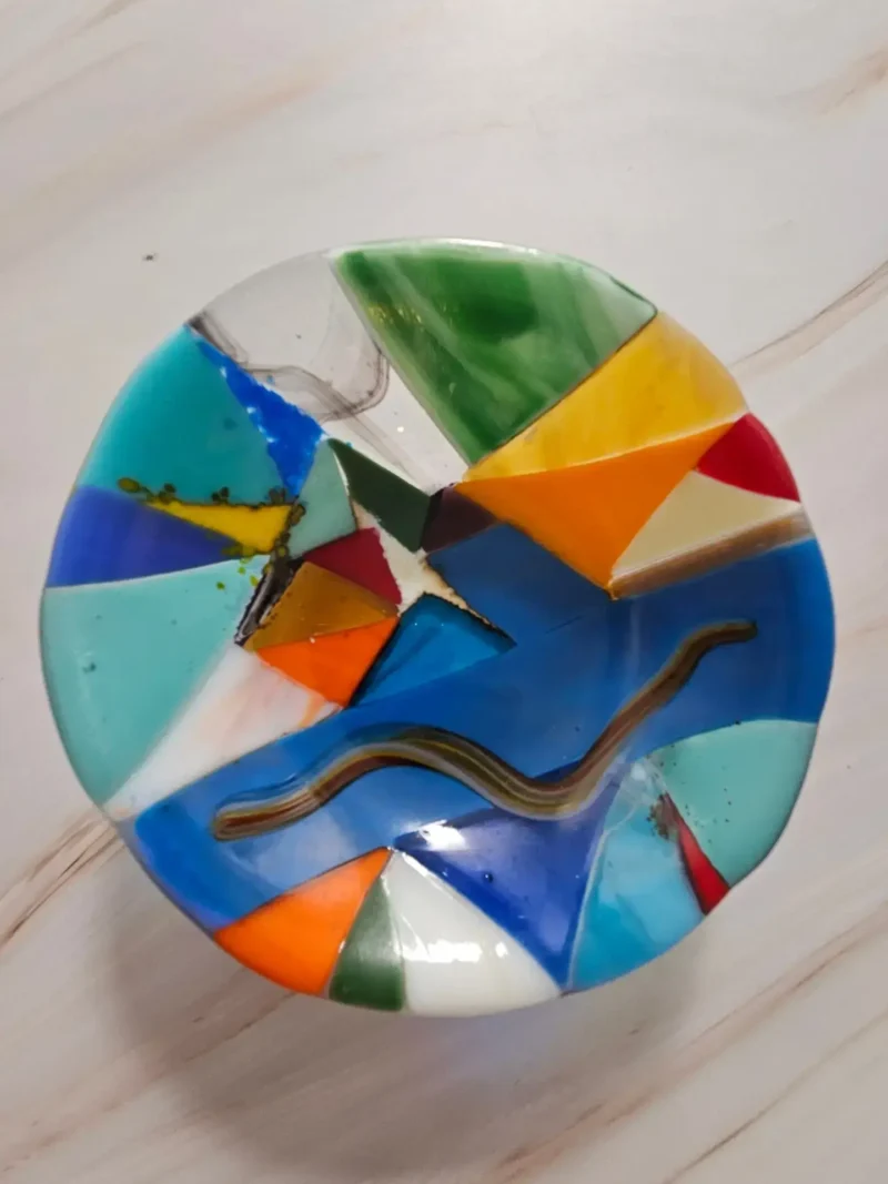 Colorflow Mosaic - Fused Glass
