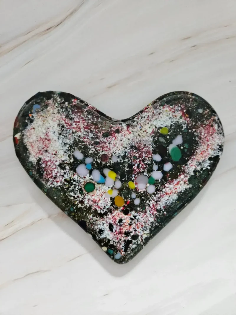 Starry Love - Fused Glass