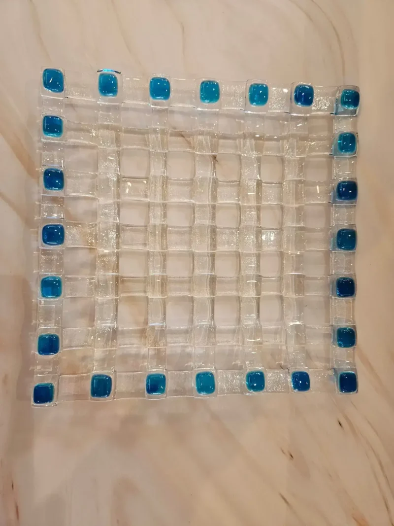 Sea Squared - Fused Glass