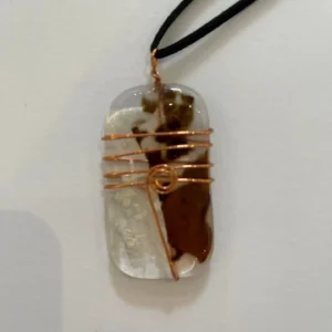 Bronze Horizon - Fused Glass