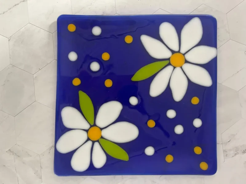 Springtime Breeze - Fused Glass