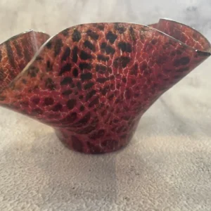 Lava Wave - Fused Glass