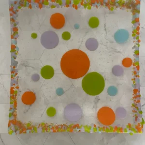 Fiesta Bubbles - Fused Glass