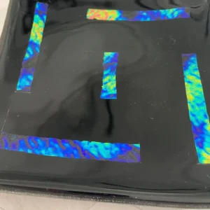 Neon Nightscape - Fused Glass