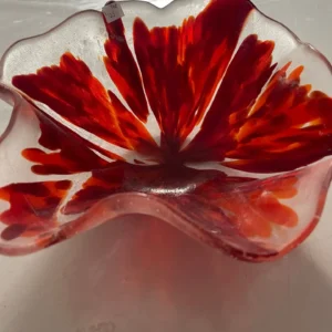 Flamenco Bloom - Fused Glass