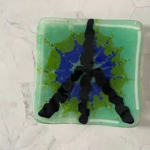 Zen Garden Dreams - Fused Glass