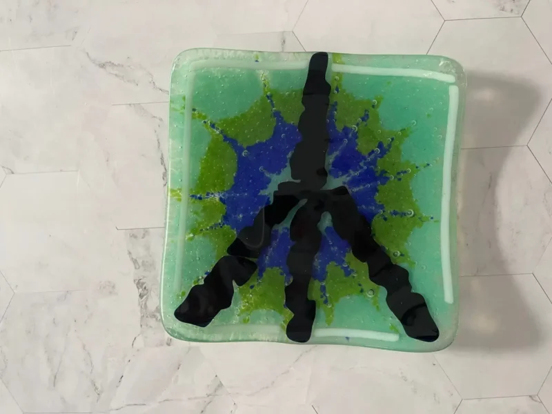 Zen Garden Dreams - Fused Glass