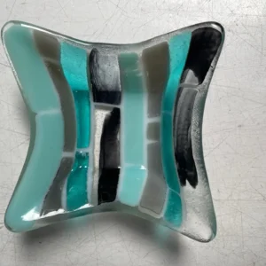 Arctic Drift - Fused Glass