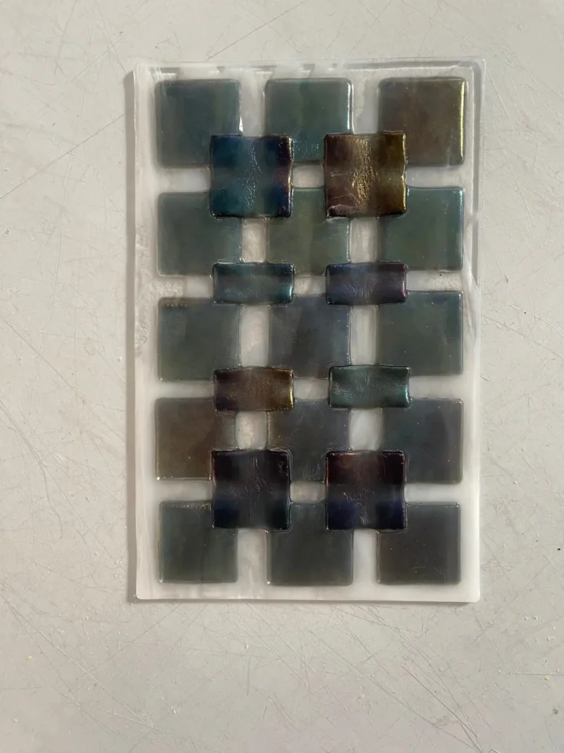 Smoky Layers - Fused Glass