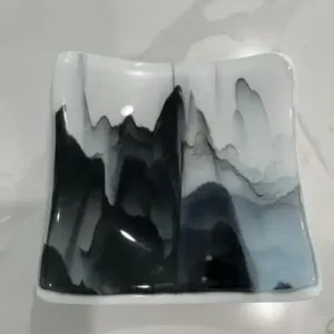 Stone and Sky - Fused Glass