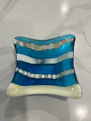 Pearly Serenity - Fused Glass