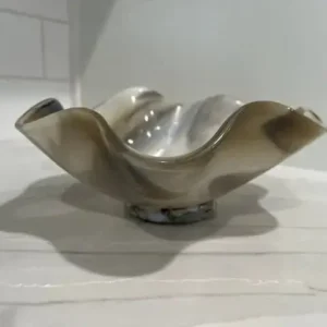 Smokey Swirl - Fused Glass