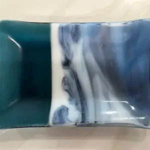 Tidal Whisper - Fused Glass