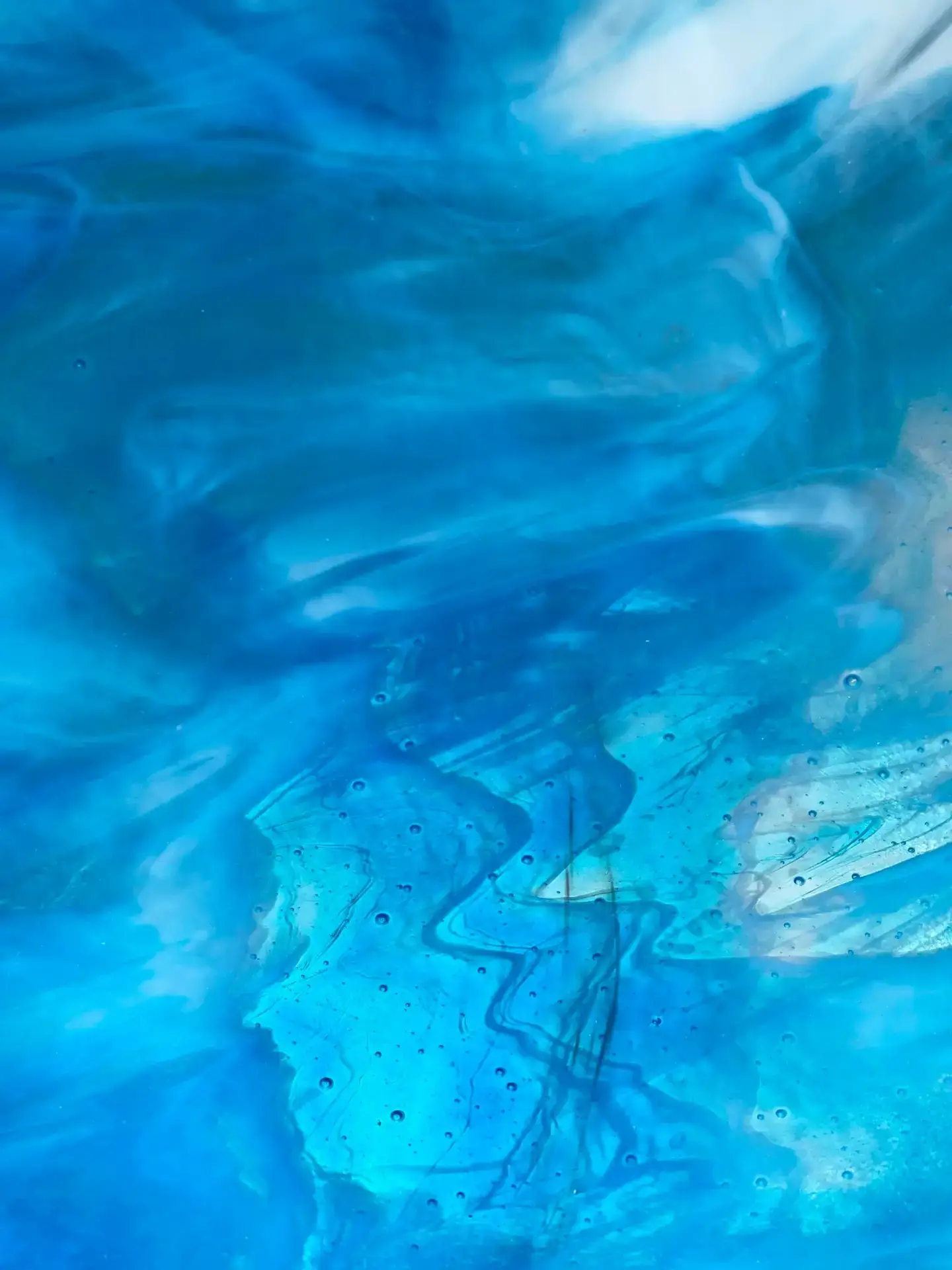 Swirl of Dreams Glass Bowl - Image 3