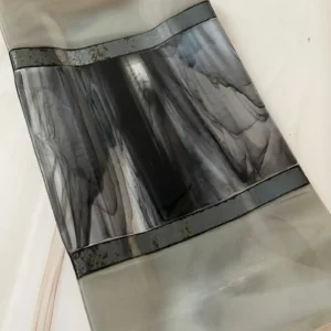 Smoke Veil - Fused Glass