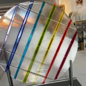 Spectrum Slices - Fused Glass