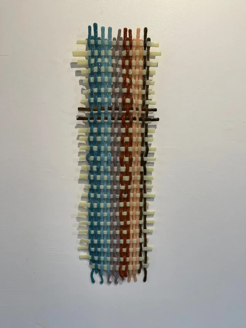 Woven Whispers - Fused Glass