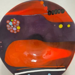 Crater Bloom - Fused Glass