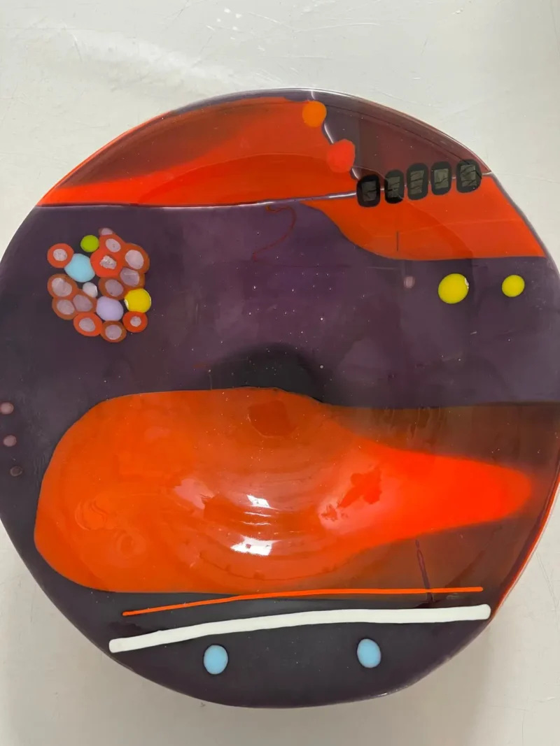Crater Bloom - Fused Glass
