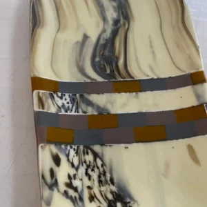 River Path - Fused Glass