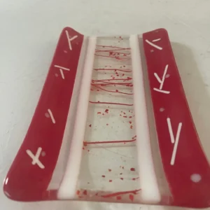 Red Thread - Fused Glass