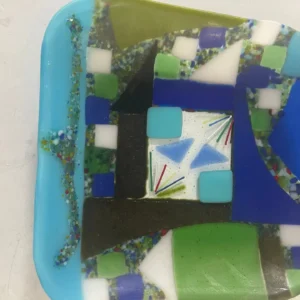 Fragmented Play - Fused Glass