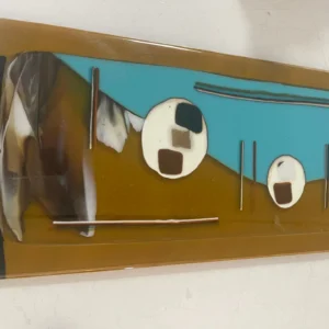 Desert Signals - Fused Glass