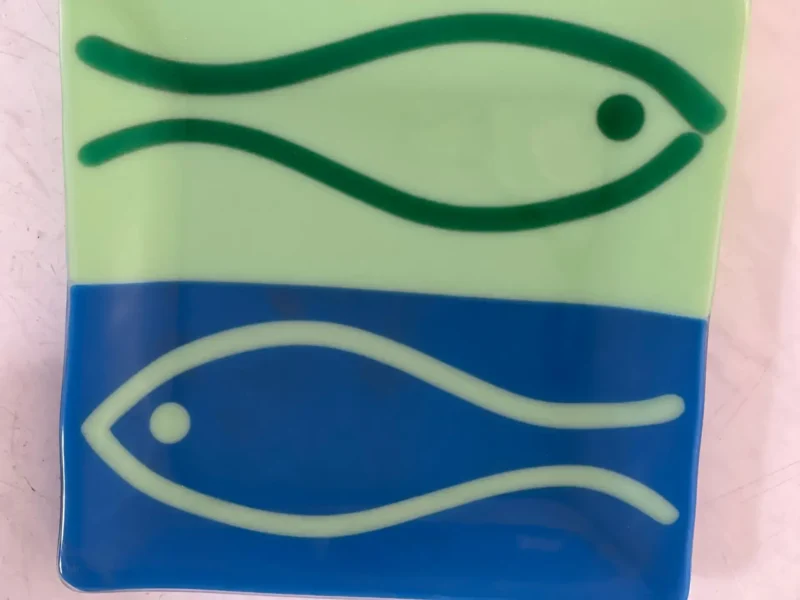 Something Fishy - Fused Glass