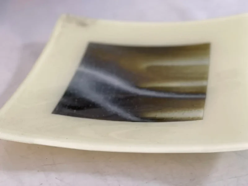 Shadow Flow - Fused Glass