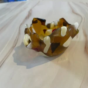Spotted Ember - Fused Glass