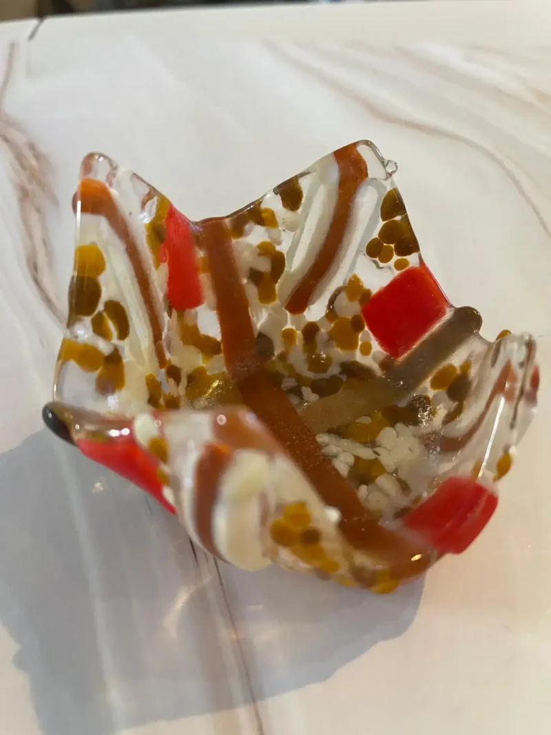 Pepper Pop Votive Holder - Fused Glass