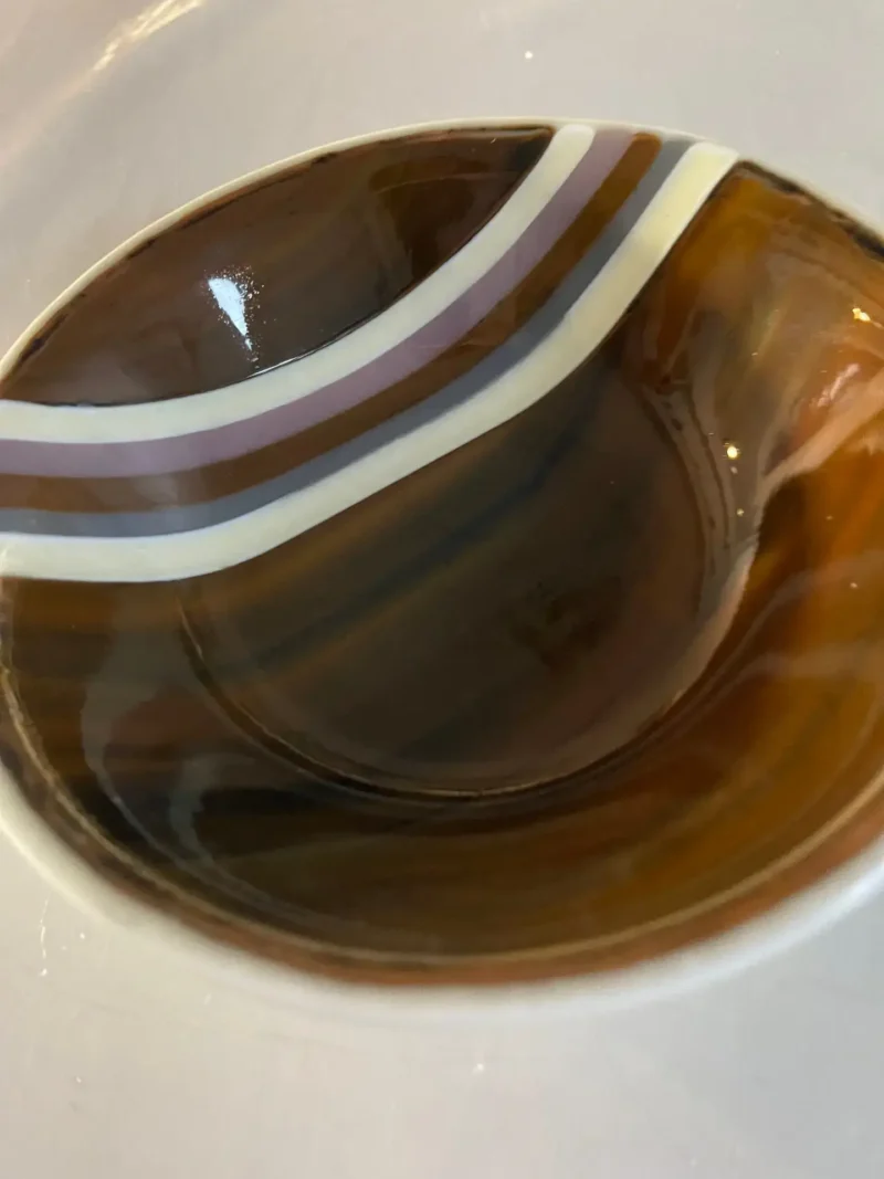 Brown Bowl 6 1/2” Round - Image 2