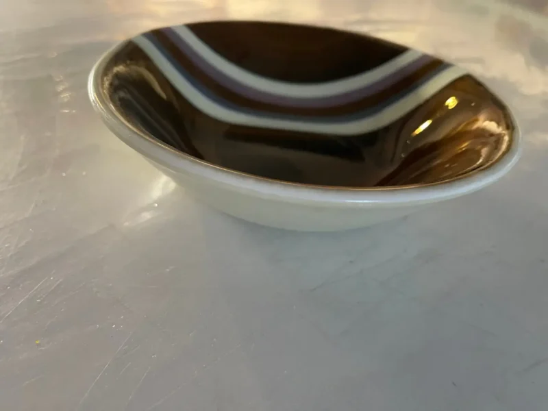 Brown Bowl 6 1/2” Round - Image 3