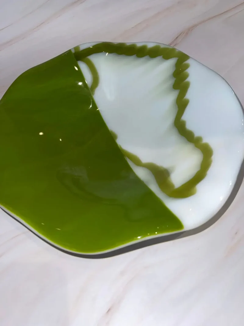 Leafline Flow - Fused Glass