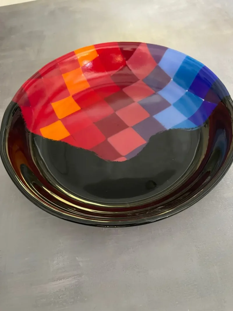 Pixel Shift - Fused Glass