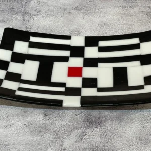 Disruption Point - Fused Glass