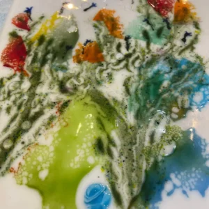 Garden Waltz - Fused Glass