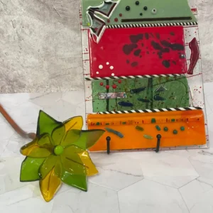 Garden Signals - Fused Glass