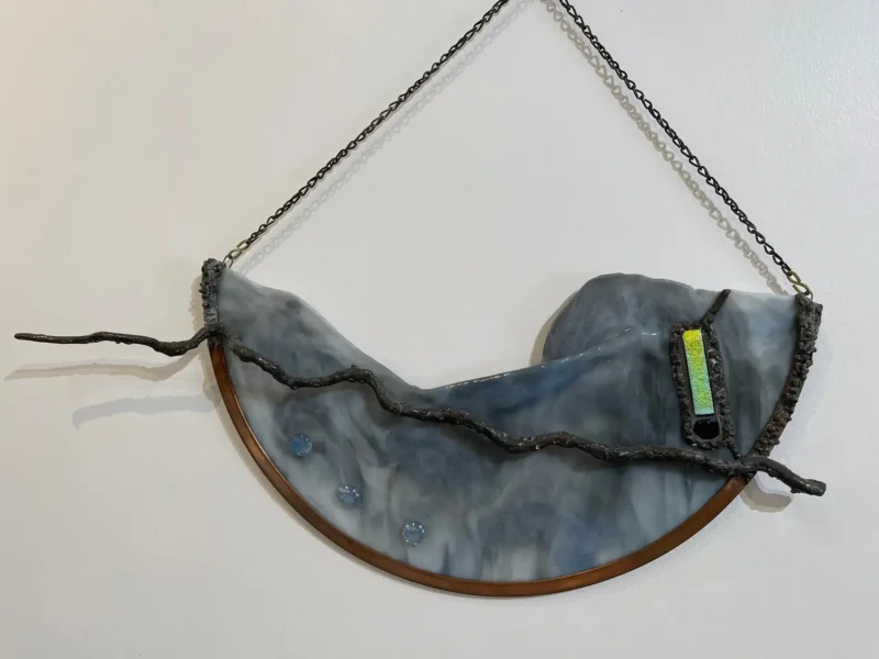 Valley of Mist - Fused Glass