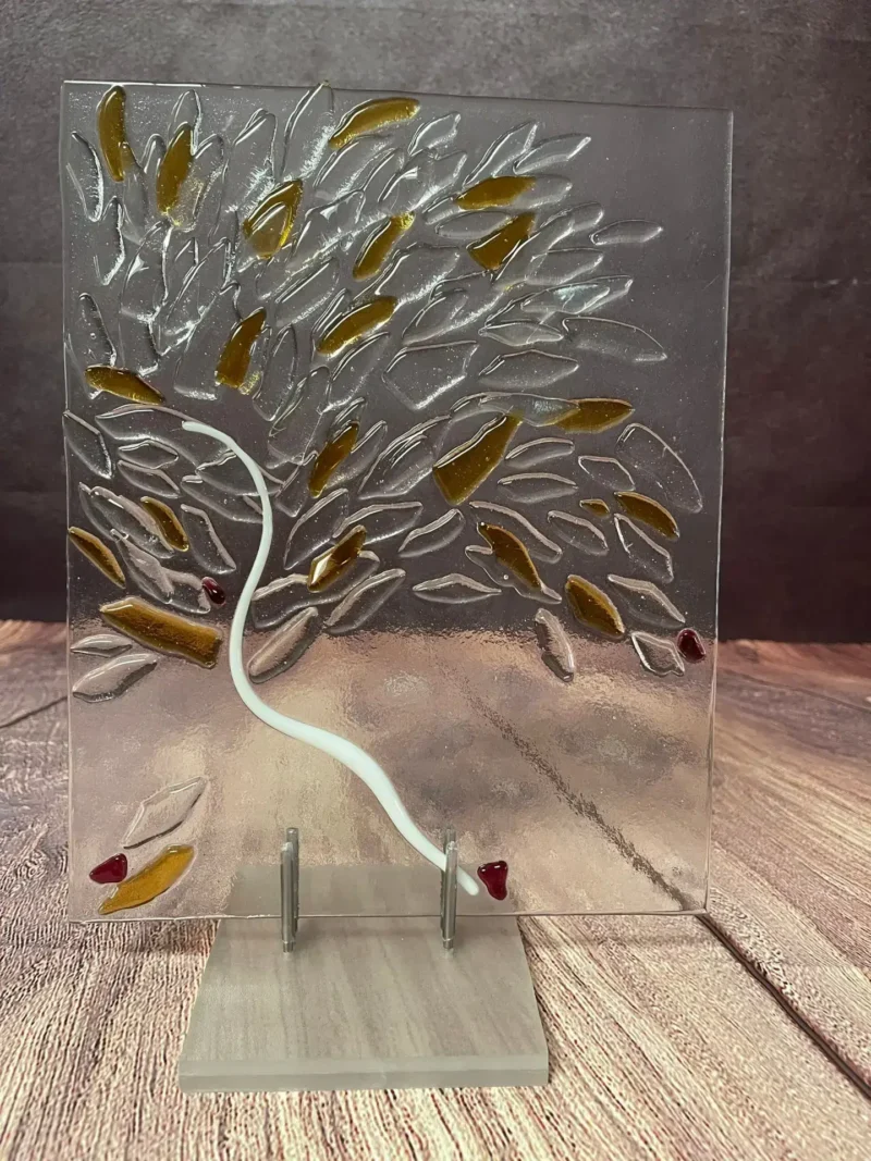 Clearly a Tree - Fused Glass