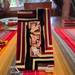 Labyrinth Pathway - Fused Glass