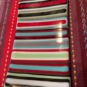 Linear Groove - Fused Glass