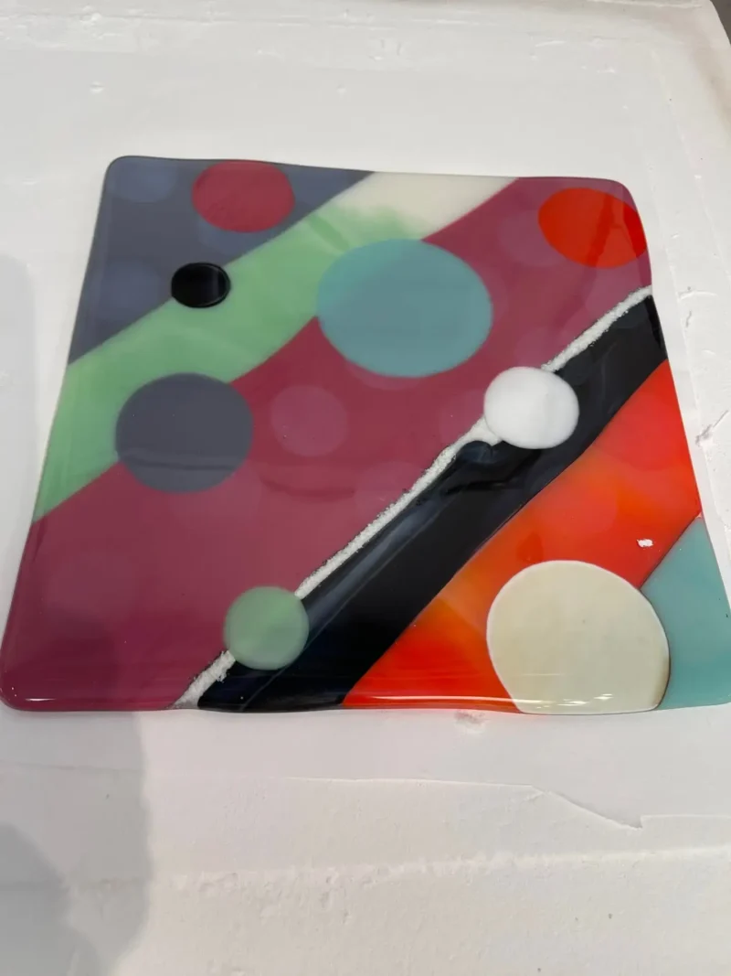 Circles Anyone - Fused Glass