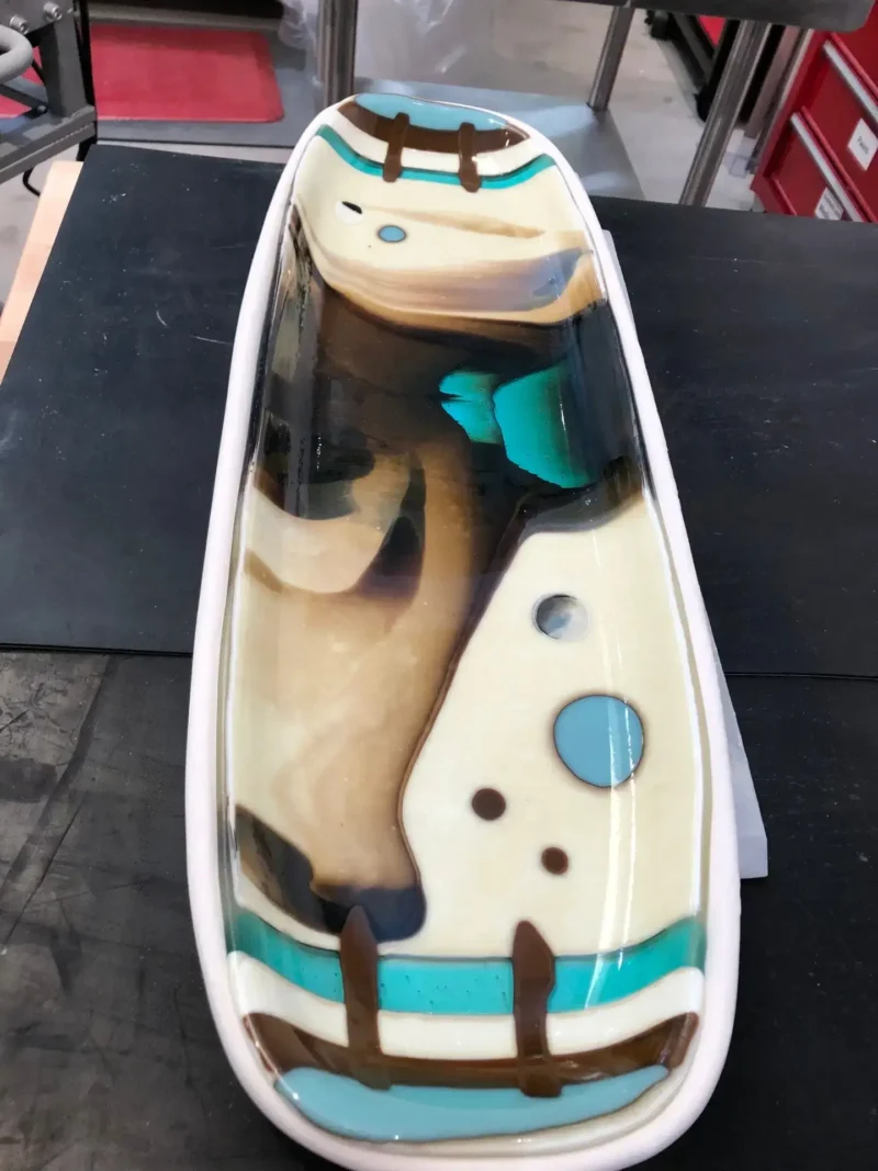 Maritime Serenade - Fused Glass