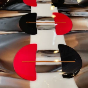 Pulse Line - Fused Glass