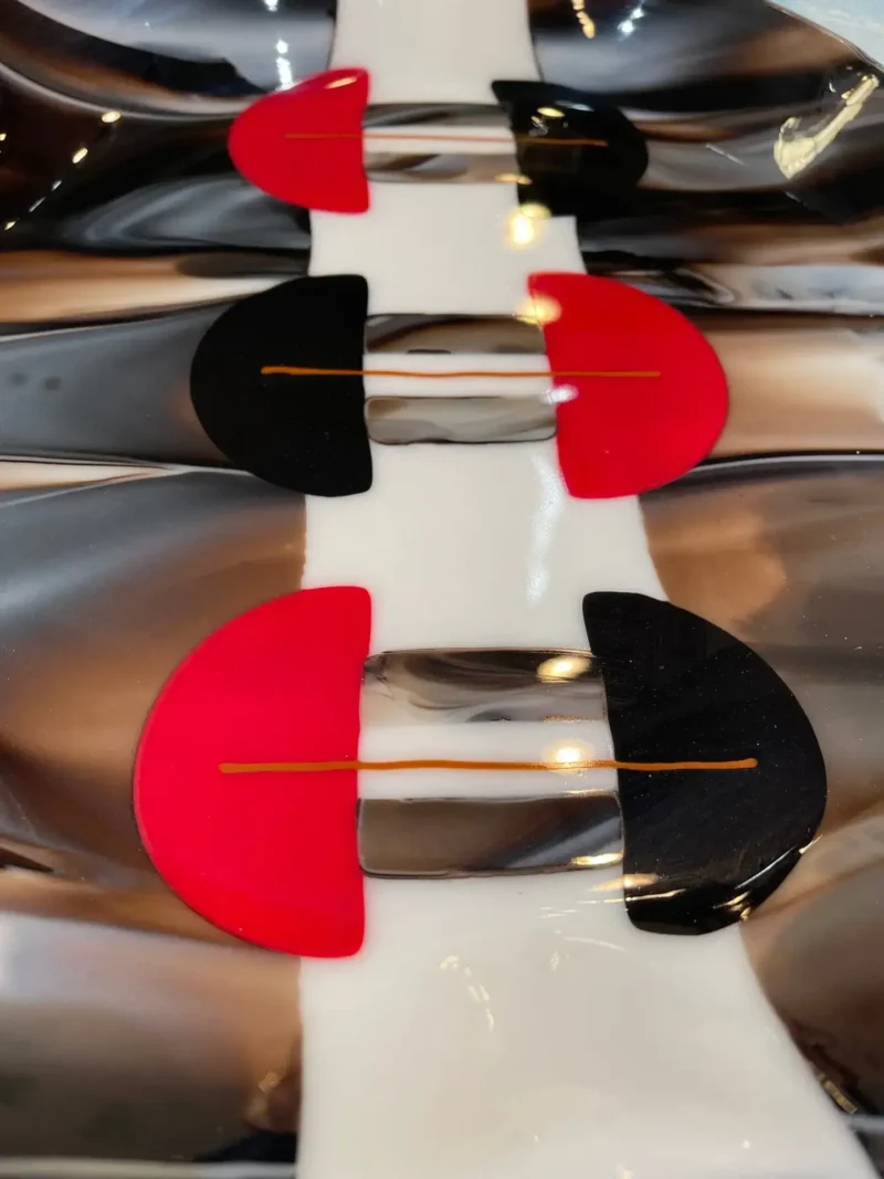 Pulse Line - Fused Glass