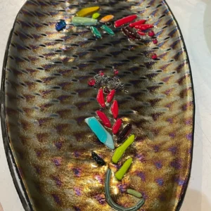 Flicker Nest - Fused Glass
