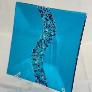 River Drift - Fused Glass
